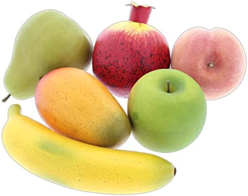 Set of 6 Mixed Fruit Replica Props by Impressive Enterprises
