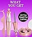 Magnetic Eyelashes with Eyeliner - iMethod Magnetic Lashes and Eyeliner - Magnetic Eyeliner and Lashes Kit, No Glue Needed, Super Easy to Apply