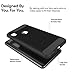 Motorola One Case 2018 w/Screen Protector,Motorola Moto One Phone Case,Moto P30 Play TPU Phone Case Skin,Carbon Fiber Brushed Soft Slim Anti-Scratch Anti-Slip Rubber Bumper Protective Case Cover,Black