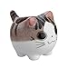Bluecell Mini Ceramic Cute Animal Shaped Cartoon Home Decoration Vase Flower Pots Cat Shape Planter for Succulent Plant/Cactus Flower (Adorkable)
