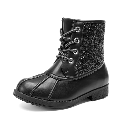 Dream Pairs Girls Glitter Ankle Boots