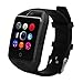 CHEREEKI Smart Watch with Camera Supports SIM / TF Card Bluetooth Smartwatch Pedometer Curved Screen Bracelet Wrist Watch Phone for Android Smartphones
