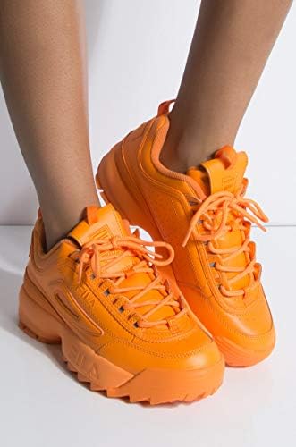 orange fila disruptor 2 men's