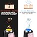 【2019 latest model】Blackhead Remover Vacuum Pore Cleaner with Upgrade Cold/Hot Compress, 3 Model IPL Beauty Lamp Technology,Pore Cleaner Acne Comedo Suction Removal Machine With 8 Probes(Pink)