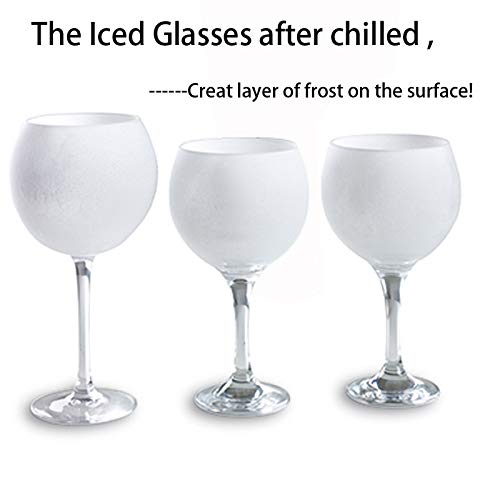 Innoveco Glass Chiller CO2 Dry Ice Glass Froster for Wine Cocktail Beer