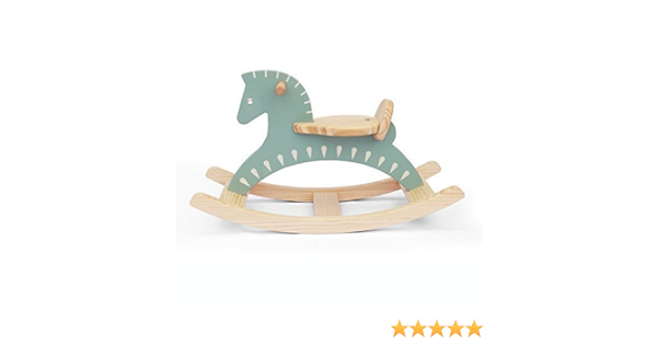 pine rocking horse