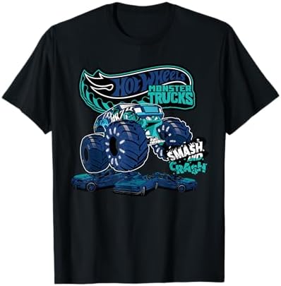 Amazon.com: Hot Wheels Monster Trucks Crash Zone Tiger Shark Race