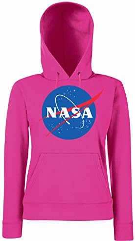 TRVPPY Women's Hoodie Sweater Hooded Sweatshirt Model NASA in, SZ. XS-XXL