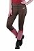 TuffRider Women's Ventilated Schooling Tights, Chocolate/Chocolate, Small