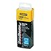 Stanley Sharpshooter 1/2 Inch Leg Length Staples, Steel, 1000/Box (TRA708T), Silver, 5.1