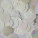 20mm Round Sequin Paillettes ~ Shiny White Bright Rainbow IRIS ~ Loose Sequins for Embroidery, brida