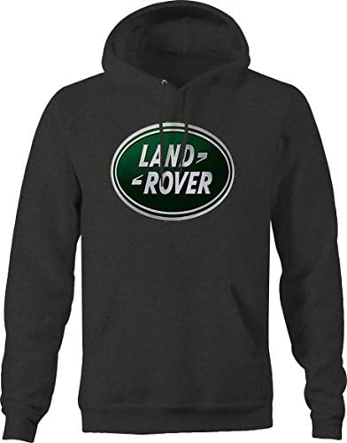 Heritage Apparel Land Rover Green Silver Logo Sweatshirt