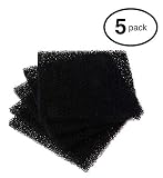 Valtcan Solder Smoke Fan Filter Replacement Squares 130 mm 5 1/8 inch for Hakko/Xytronic/Aoyue Smoke Absorber