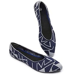 BABUDOG Womens Memory Foam Flats Shoes,Breathable