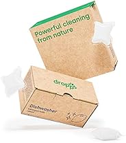 Dropps Dishwasher Detergent Pods: Lemon | 120 Count | Sparkling Shiny Dishes | Powers Away Baked On Food | Dee