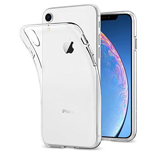 OLi Transparent silicone case, case compatible with iPhone XR