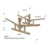 Log-Kayak-Rack-2-Place-Double-Sided-Kayak-and-Canoe-Rack