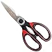 Chef Remi Latest Kitchen Scissors - Multi Purpose Utility Shears for Chicken, Poultry, Fish, Meat, Vegetables, Herbs and BBQ - As Sharp As Any Knife - Ideal Christmas Gift