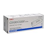 OKI 42127403 42127403 High-Yield Toner (Type C6), 5000 Page-Yield, Cyan