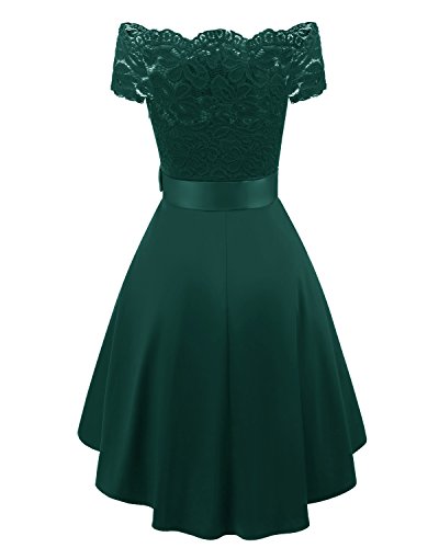 EvoLand Womens Spring Formal Dresses For Women Party Wedding Guest Dresses Green