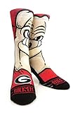 Rock 'Em Apparel University of Georgia UG Bulldogs Custom Athletic Crew Socks
