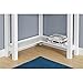 Altra Furniture Parsons Corner Desk, White
