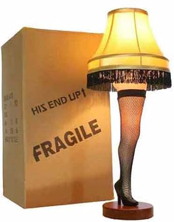 A Christmas Story 26" Desktop Leg Lamp  Indoor Figurine Lamps  Amazon.com