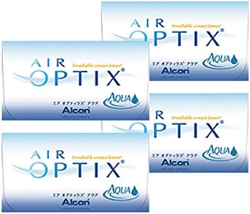 Amazon エア オプティクス アクア 8 6 Pwr 3 50 6枚入 4箱 エアオプティクス ソフトコンタクトレンズ