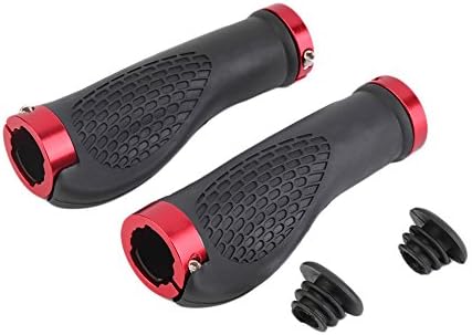 1 Pair MTB Road Cycling Skid-Proof Grips Anti-Skid Rubber Bicycle Grips Mountain Bike Lock On Handlebars Grips