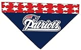 NFL Over the Collar Dog Bandana - New England Patriots (LARGE)