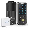 Smart Door Lock, SMONET Wifi Smart Locks Keyless Entry Door Lock Digital Electronic Keypad Deadbolt Bluetooth…