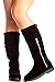 DND Fashion Faux Suede Zipper Design Buckle Casual Boot