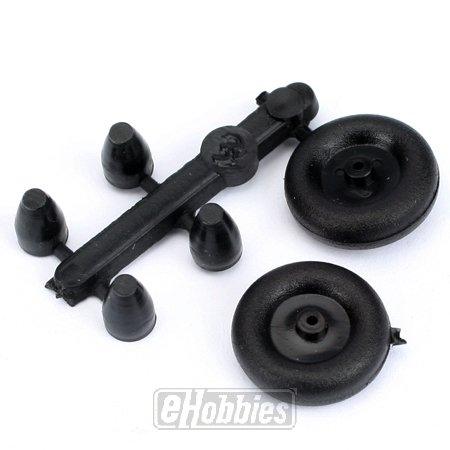 Du-Bro 12MTW 1/2" Micro Tail Wheel With Retainers (2-Pack)