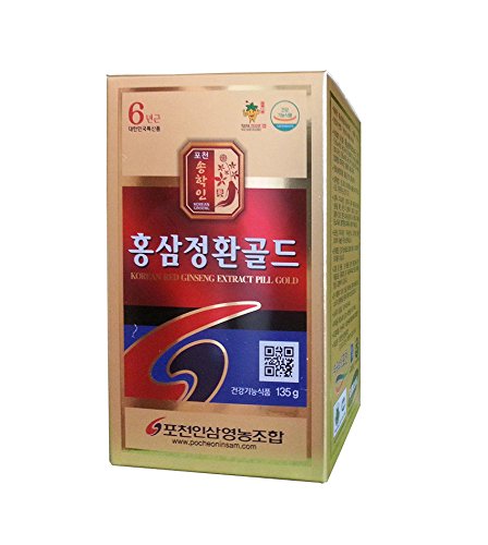 Pocheon 135g korean red ginseng roots 68% extract pills…