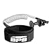BPS 'PRO' Boogie Board Wrist Leash with Leash Plug - with Double Swivels (Clear/Black)