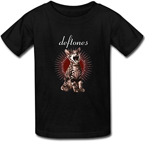 Taojing Custom Deftones Men's Short Sleeve T-Shirt Cotton Tee 3XL Black