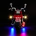 Briksmax Led Lighting Kit for Creator Harley-Davidson Fat Boy - Compatible with Lego 10269 Building Blocks Model- Not Include The Lego Set