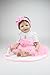 SanyDoll Reborn Baby Doll Newborn Doll 22 inch 55 cm Magnetic Lovely Lifelike Cute Girl Toy Pink Princess