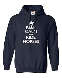 Go All Out Small Navy Blue Mens Keep Calm And Ride