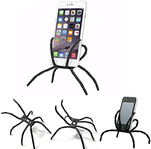 Xmiker Universal Multi-function Portable Spider Flexible Grip Smart Phones Mobile Phone Holder hanging Mount and Stand for iPod iPhone 4/4S/5/5S/6 Samsung Galaxy Andriod MP4