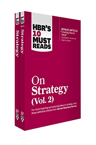 Harvard Business Review Press HBR's 10 Must Reads on Strategy 2-Volume Collection