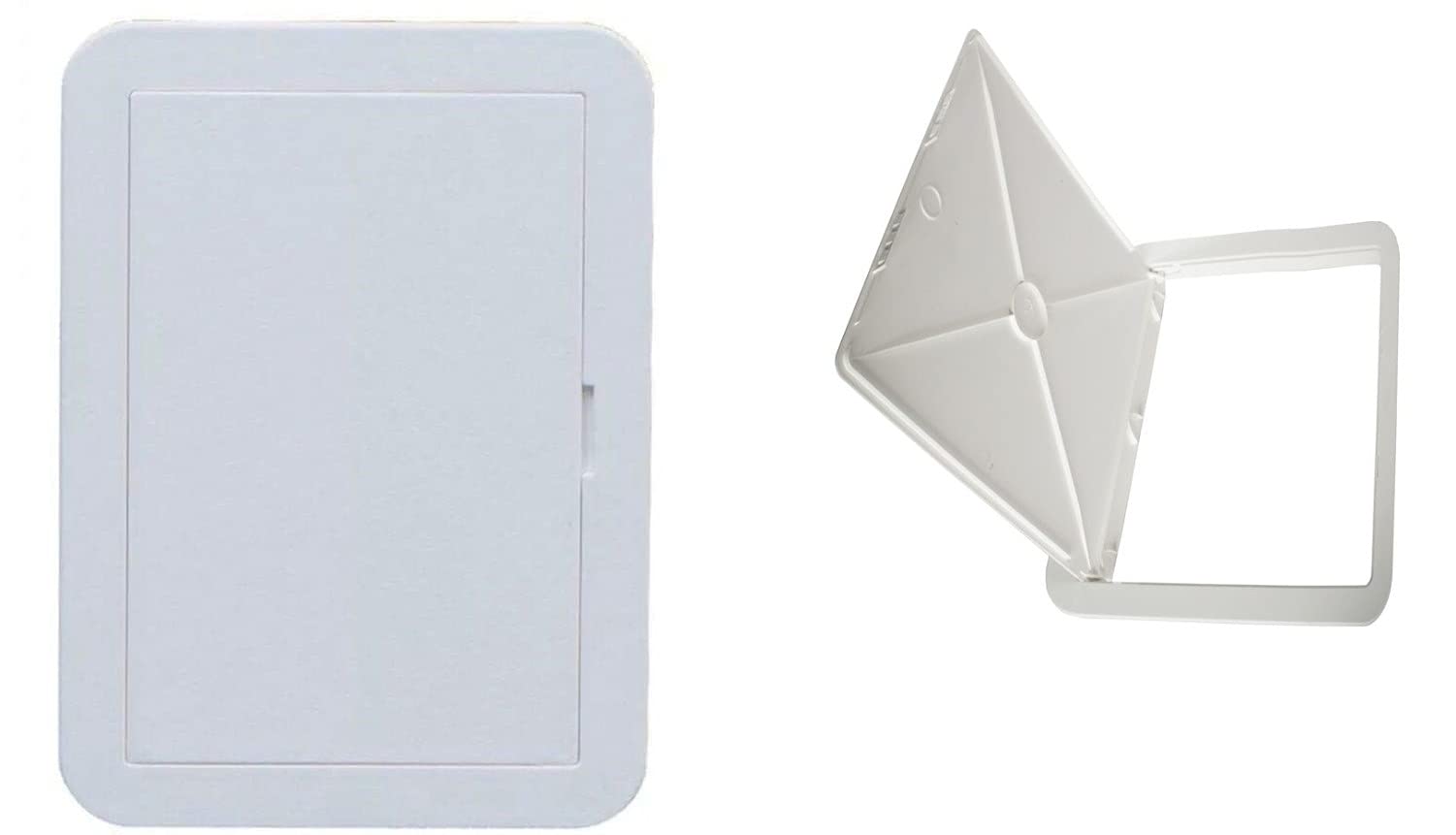 Timloc AP150 Hinged 155mm x 235mm White Plastic Access Panel Inspection Hatch