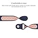 DEKER Bands Compatible with Fitbit Versa/Versa Lite/SE Smartwatch Bands, Breathable Soft Silicone Adjustable Replacement Bracelet Strap Wristbands (Small 5.5-6.7
