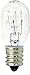 GE Appliance Light Bulb (15 Watt), 100 Lumen, T7 Bulb with Candelabra Light Bulb Base, 1-Pack, GE Oven Light Bulbs