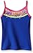 Jacques Moret Big Girls' Gymnastics Tank Top, Color Block, Medium