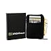 RFID Wallet Nylon Mini - Protective Minimal Wallets for Men and Women - RFID Blocking Wallets Prevent Electronic Pickpocketing. (Black)