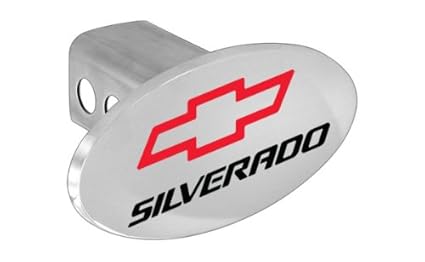 2019 Silverado 1500 Trailer Hitch Cover With Chevrolet Bowtie