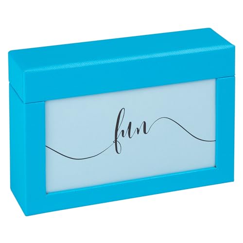 walther design Fun Storage Box, Ocean Blue, 100 Photos 10 x 15 cm