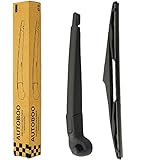 AUTOBOO Rear Windshield Wiper Arm with Blade for Jeep Wrangler JK 2007-2016 -OEM Factory Replacement Accessories Parts 68002490AB,Blade:13