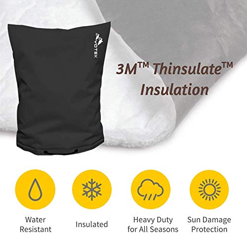 Backflow Preventer Insulation Cover for Winter Outdoor Pipe Freeze